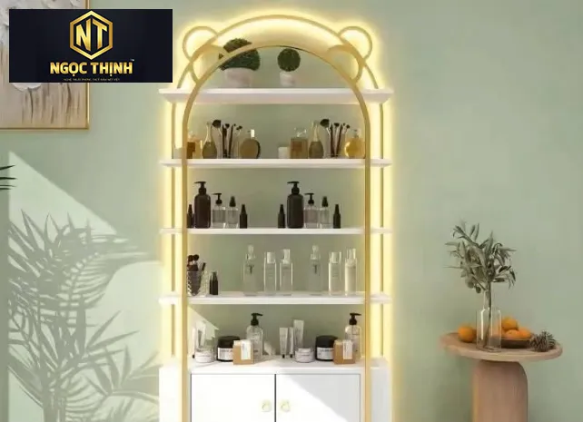 TỦ TRƯNG BÀY SẢN PHẨM // MỸ PHẨM NGỌC THỊNH MẪU 05